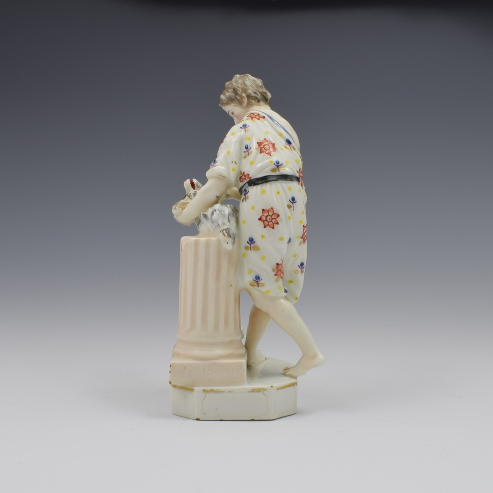 Rare Derby Porcelain Figure Sacrifice No. 14 c.1775 View IV