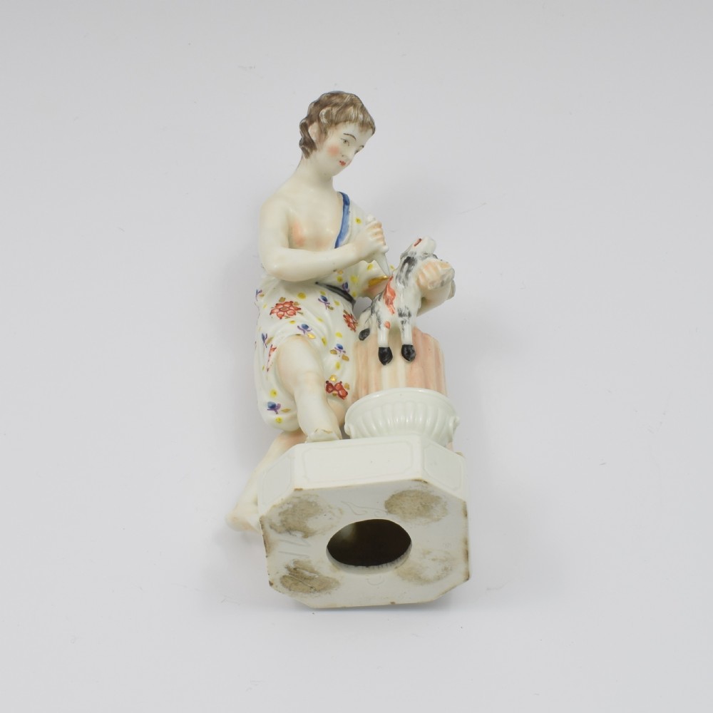 Rare Derby Porcelain Figure Sacrifice No. 14 c.1775 View VI