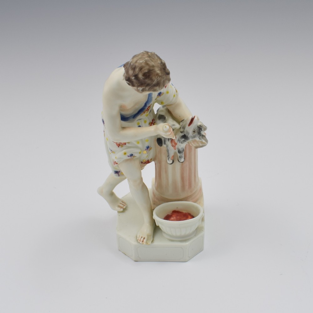 Rare Derby Porcelain Figure Sacrifice No. 14 c.1775 View XI