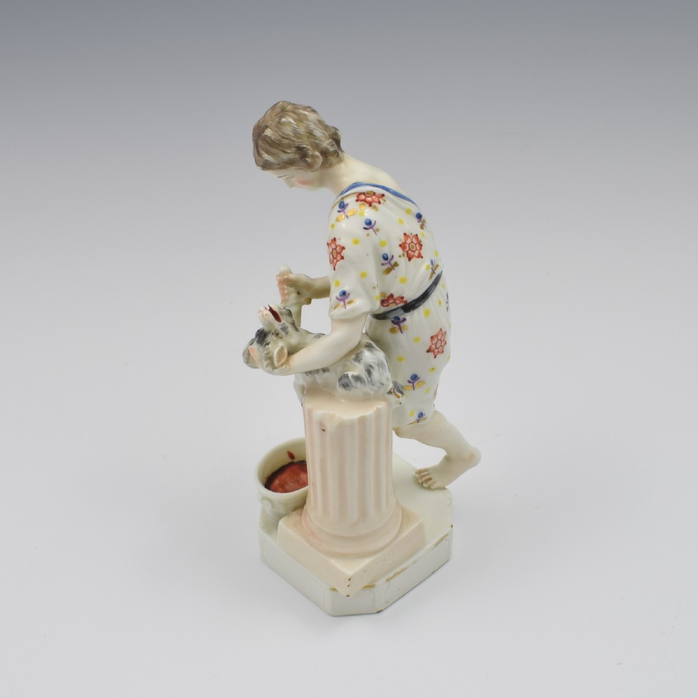 Rare Derby Porcelain Figure Sacrifice No. 14 c.1775 View XIV