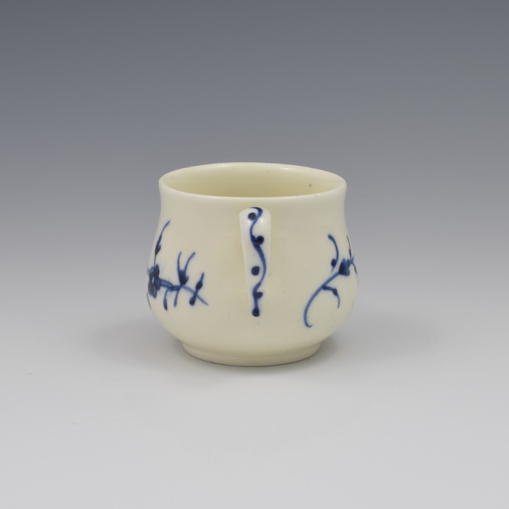 French Chantilly Soft Paste Porcelain Custard Cup c.1750 View IV