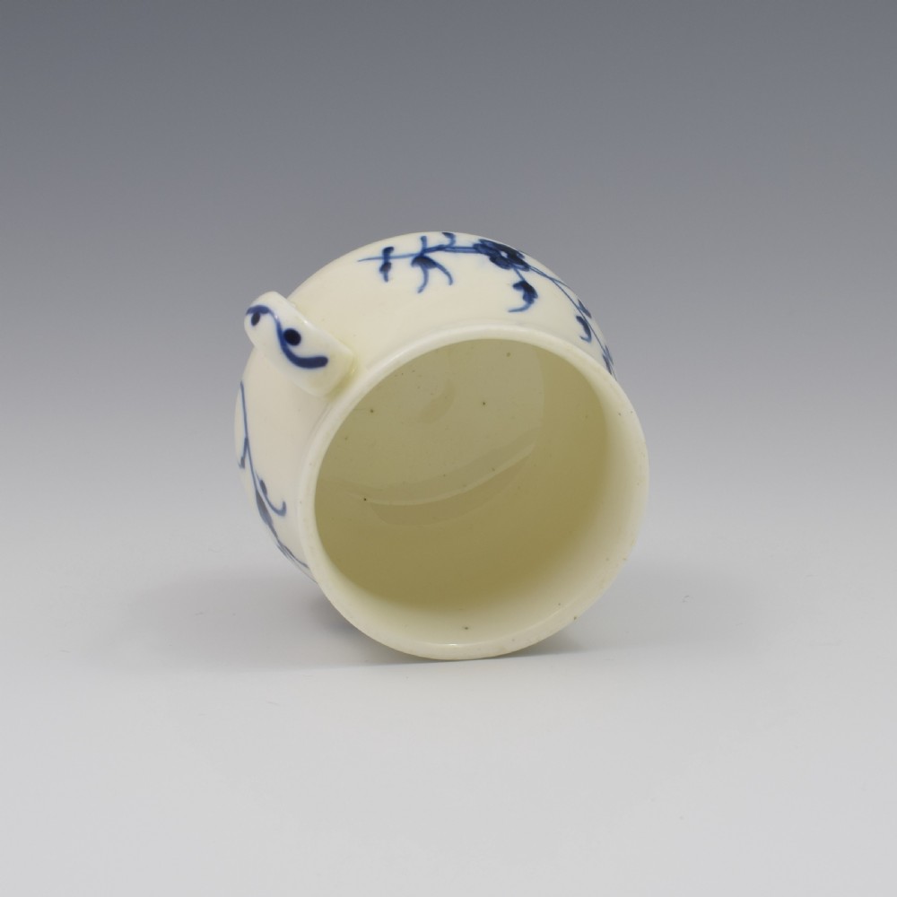French Chantilly Soft Paste Porcelain Custard Cup c.1750 View V