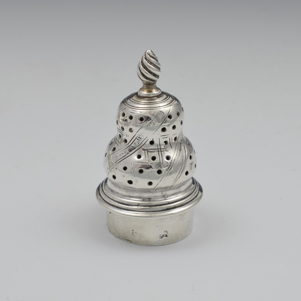 George III Silver Sugar / Pepper Caster Robert Palmer I 1777 Georgian View VI