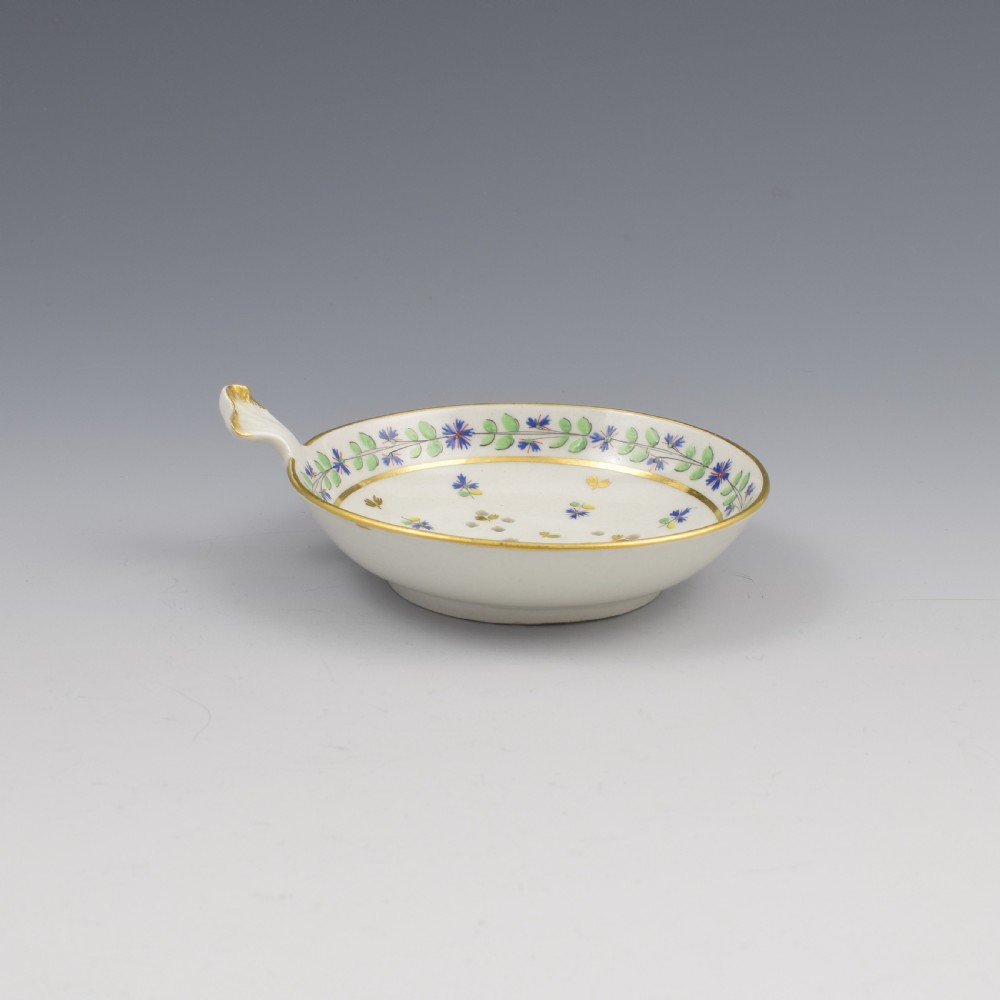 Rare Flight Period Worcester Porcelain Egg Drainer c.1790 View IV