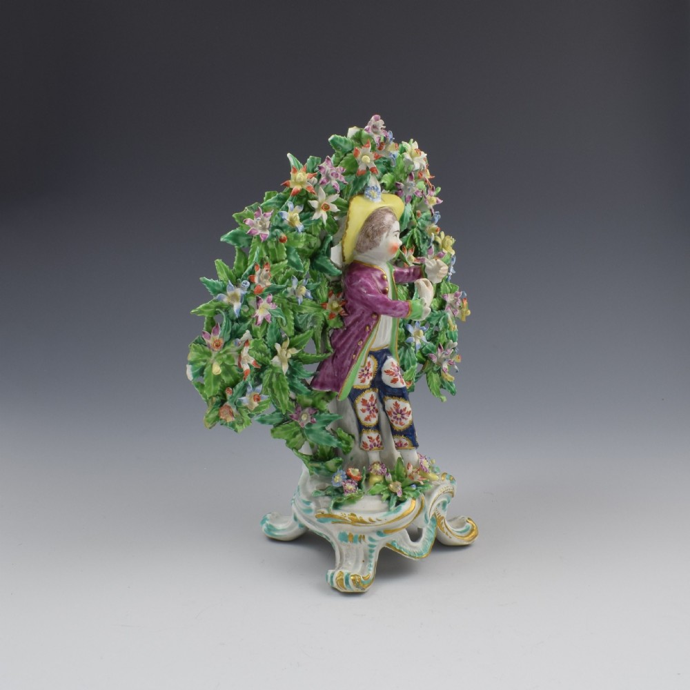 Pair Bow Porcelain Bocage Figures New Dancers c.1765 View VII