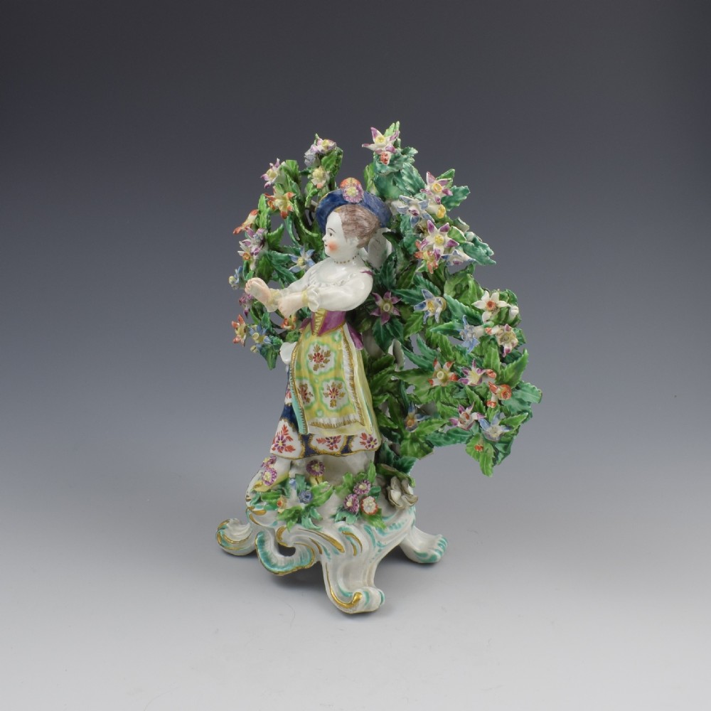 Pair Bow Porcelain Bocage Figures New Dancers c.1765 View XI