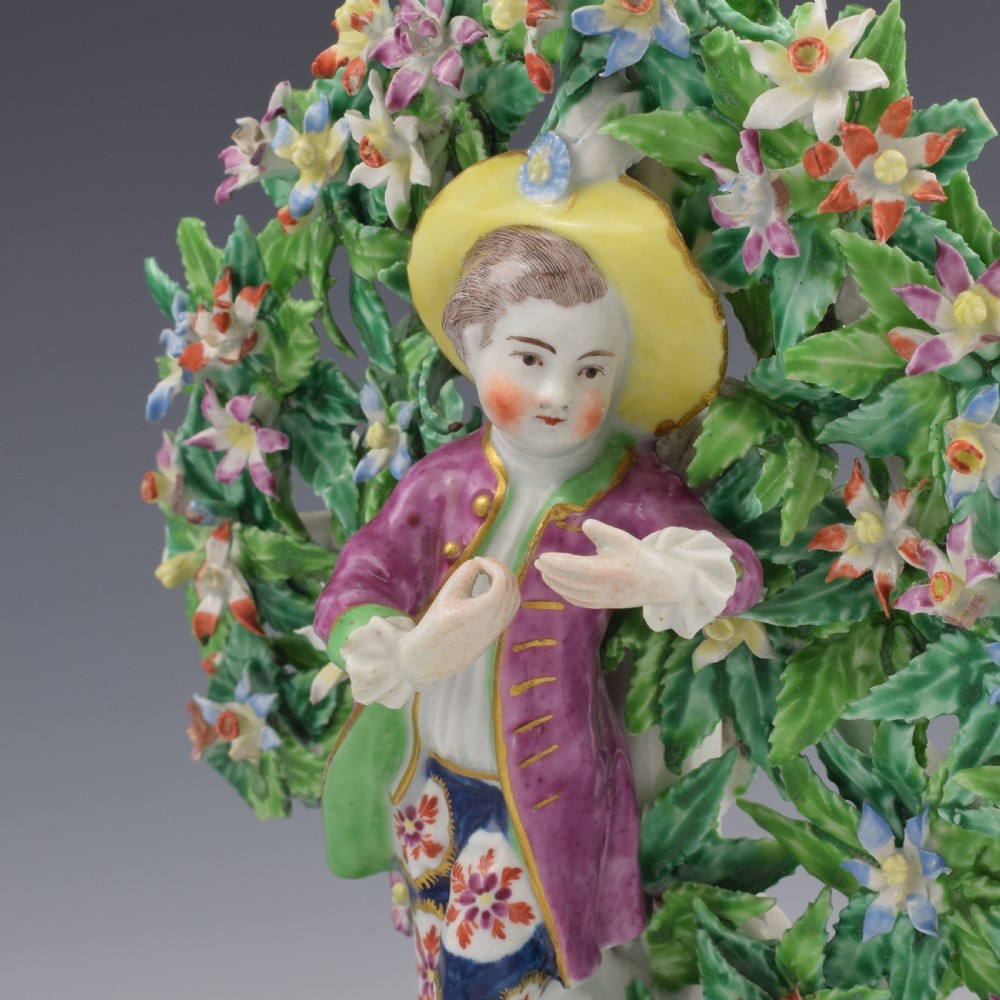 Pair Bow Porcelain Bocage Figures New Dancers c.1765 View XIV