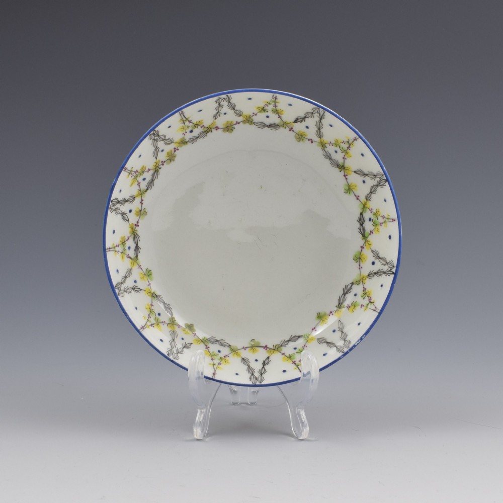 New Hall Porcelain Tea Bowl & Saucer Pattern No. 415 c.1800 View II