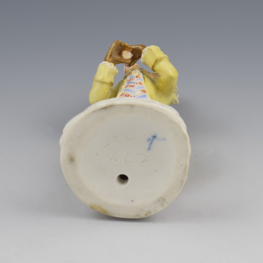 Dresden Porcelain Monkey Band Figure Clarinet Player View VII