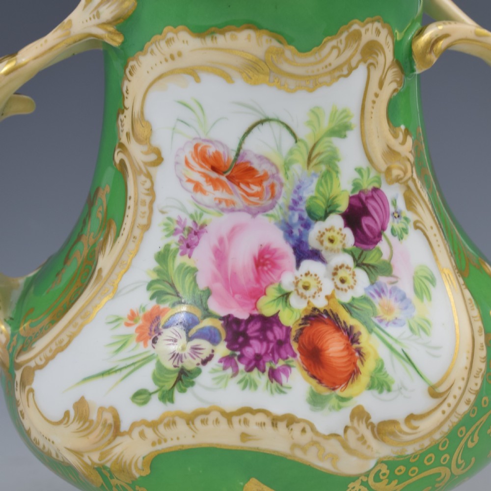 Samuel Alcock Porcelain Pot Pourri Vase & Cover Landscape View View VI