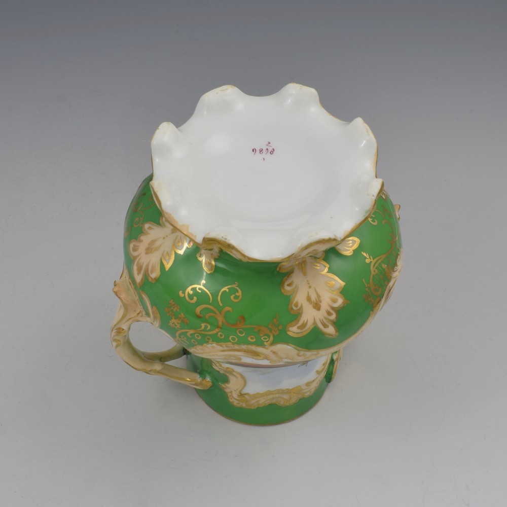 Samuel Alcock Porcelain Pot Pourri Vase & Cover Landscape View View X