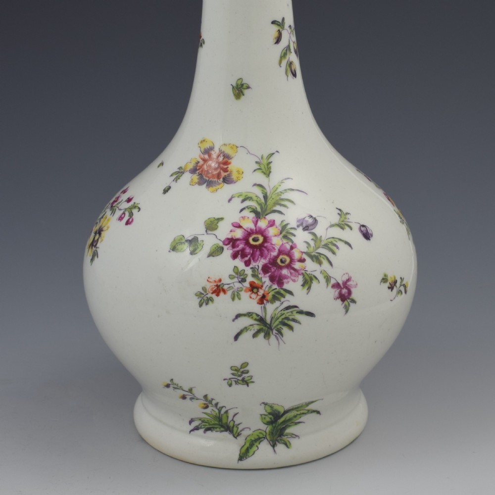 Derby Porcelain Cotton Stem Painter Water Bottle Guglet c.1760 View VI