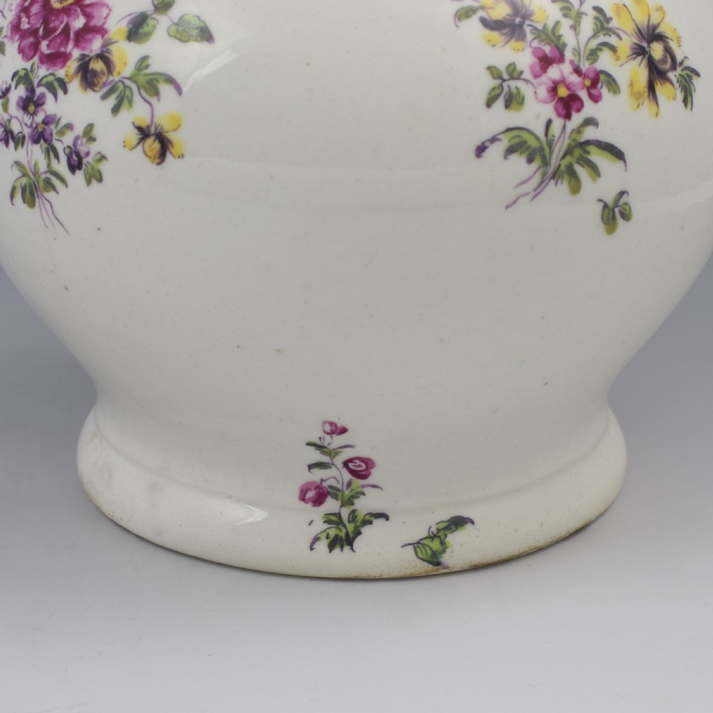 Derby Porcelain Cotton Stem Painter Water Bottle Guglet c.1760 View VII