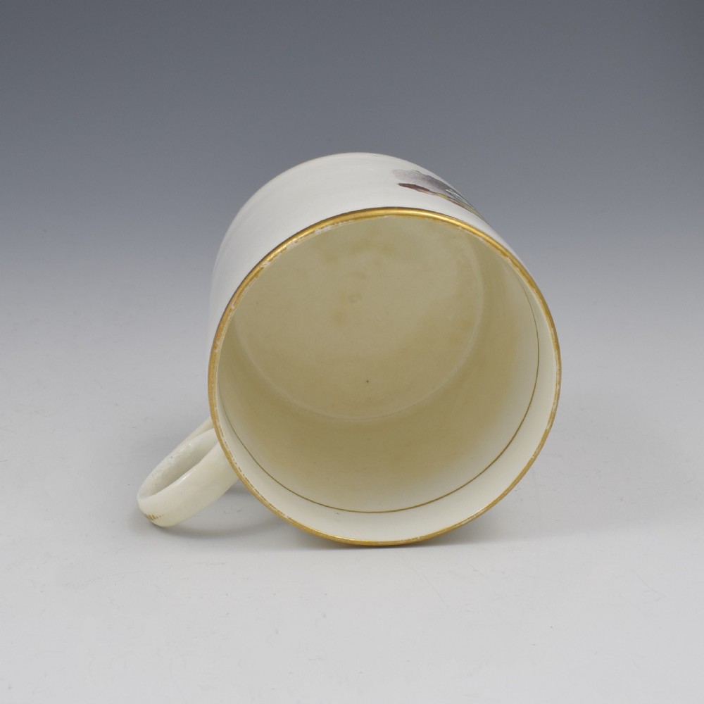 Georgian Machin Bone China Adam Buck Style Coffee Can c.1810 1 View VII