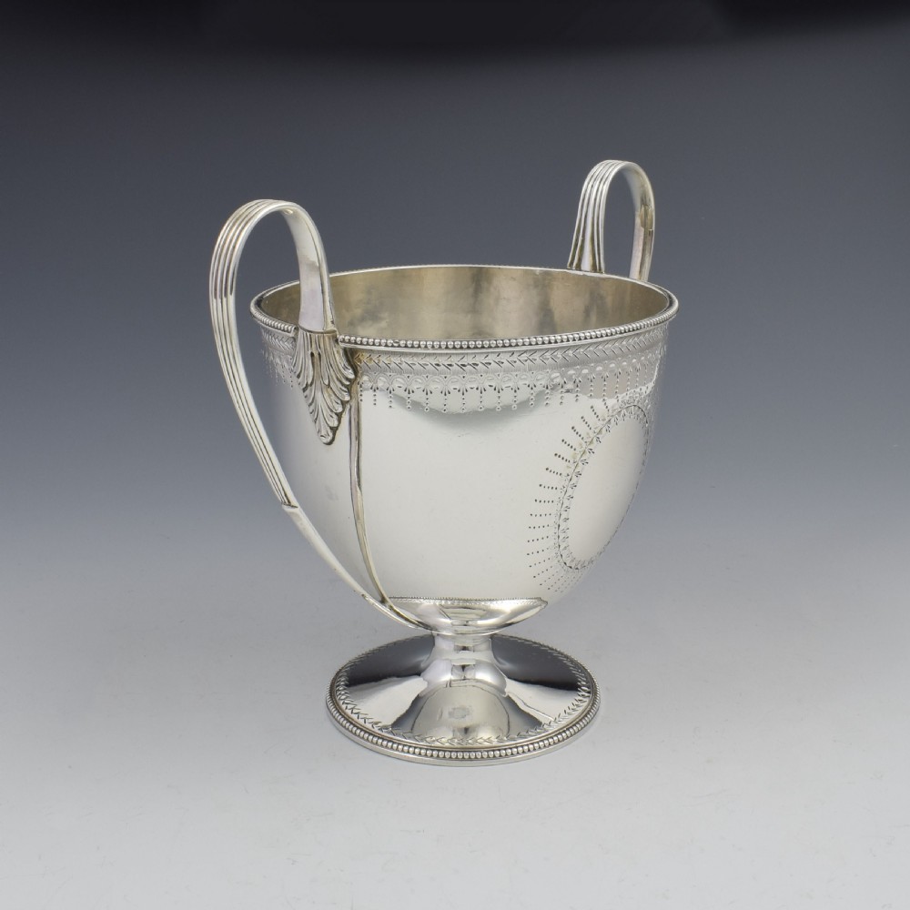 George III Silver Trophy Loving Cup Abraham Peterson & Peter Podio 1784 View III