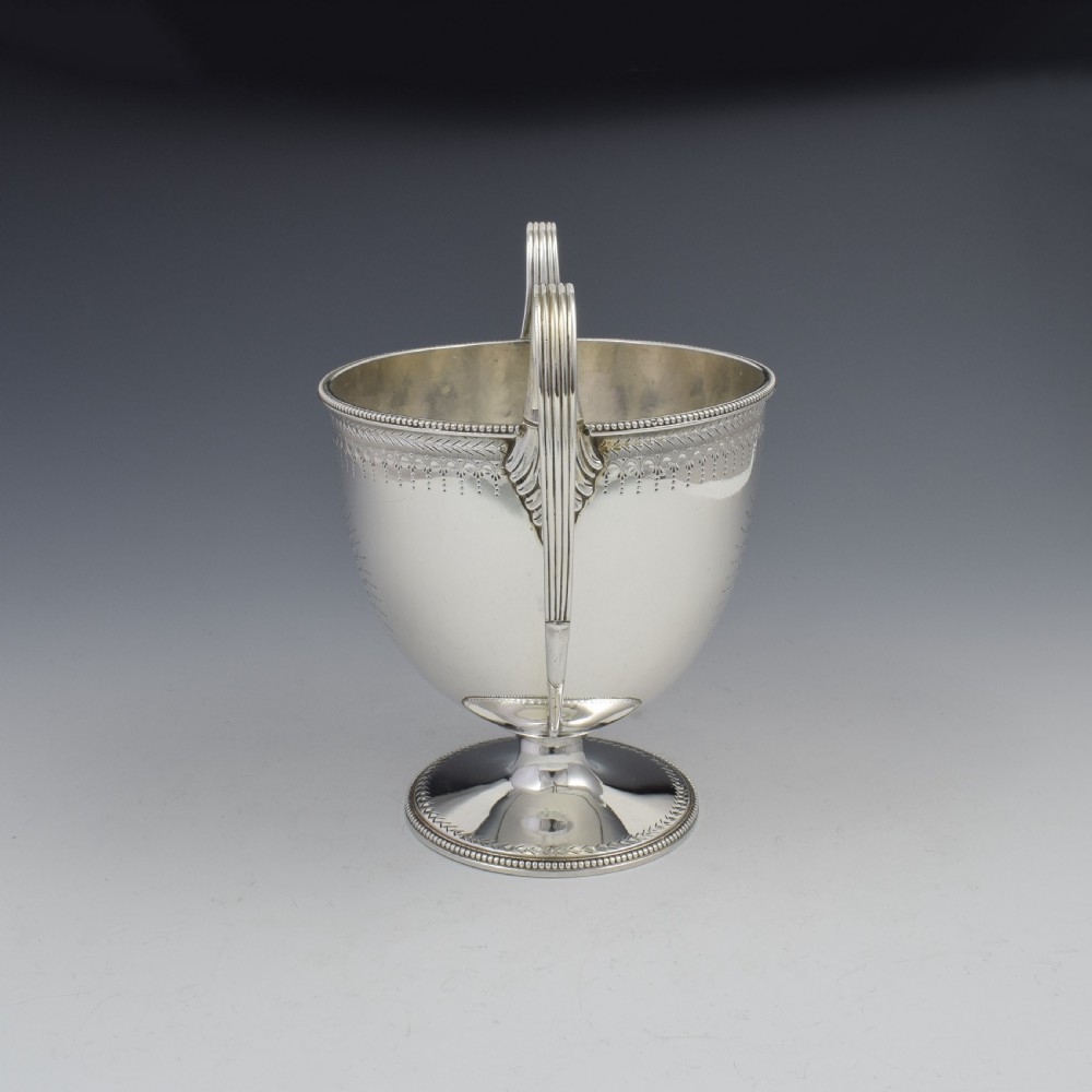 George III Silver Trophy Loving Cup Abraham Peterson & Peter Podio 1784 View IV