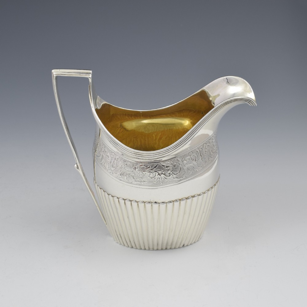 Georgian Silver Cream Jug London 1799
