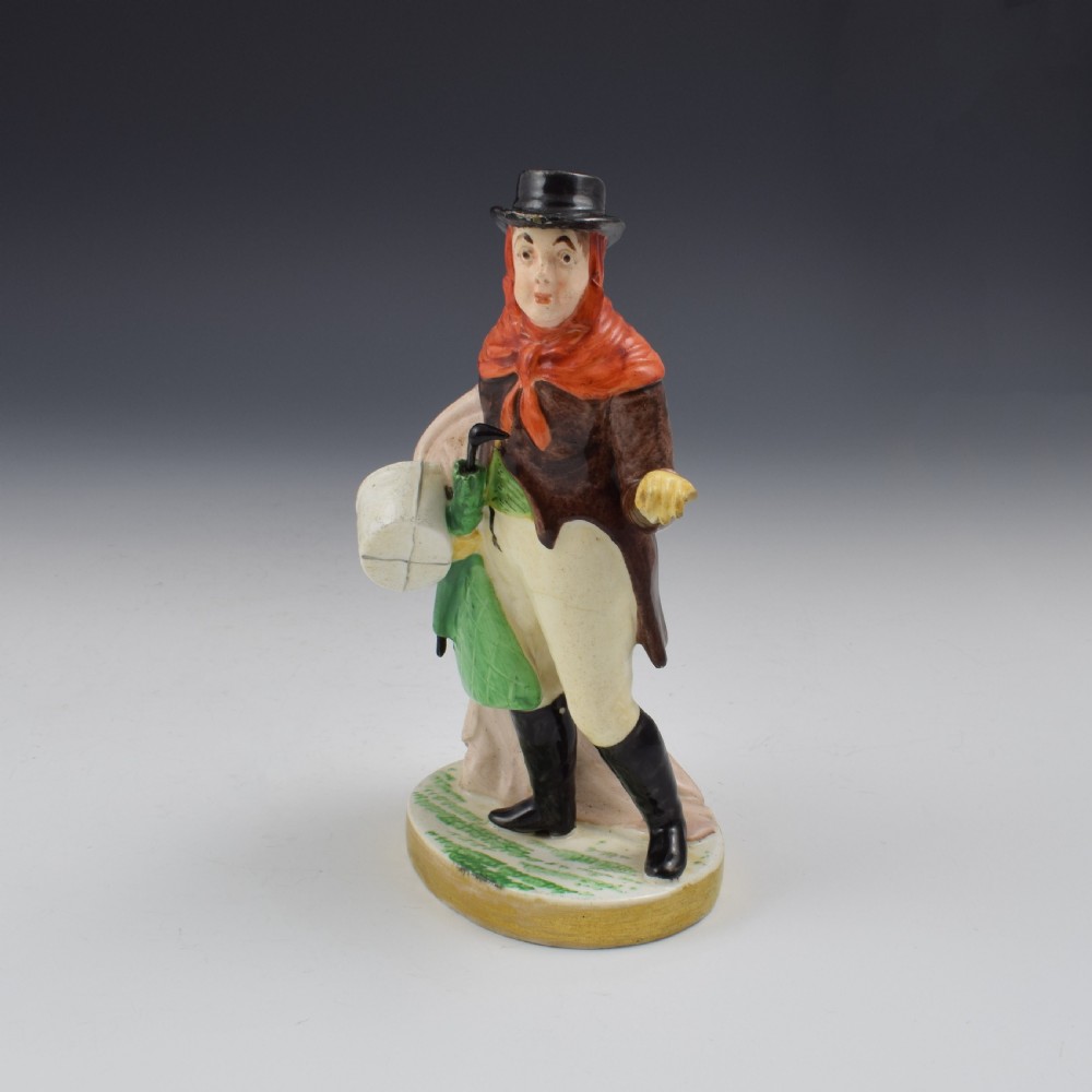 Rockingham Porcelain Figure John Liston As Lubin Log No. 11 c.1826-1830 View II