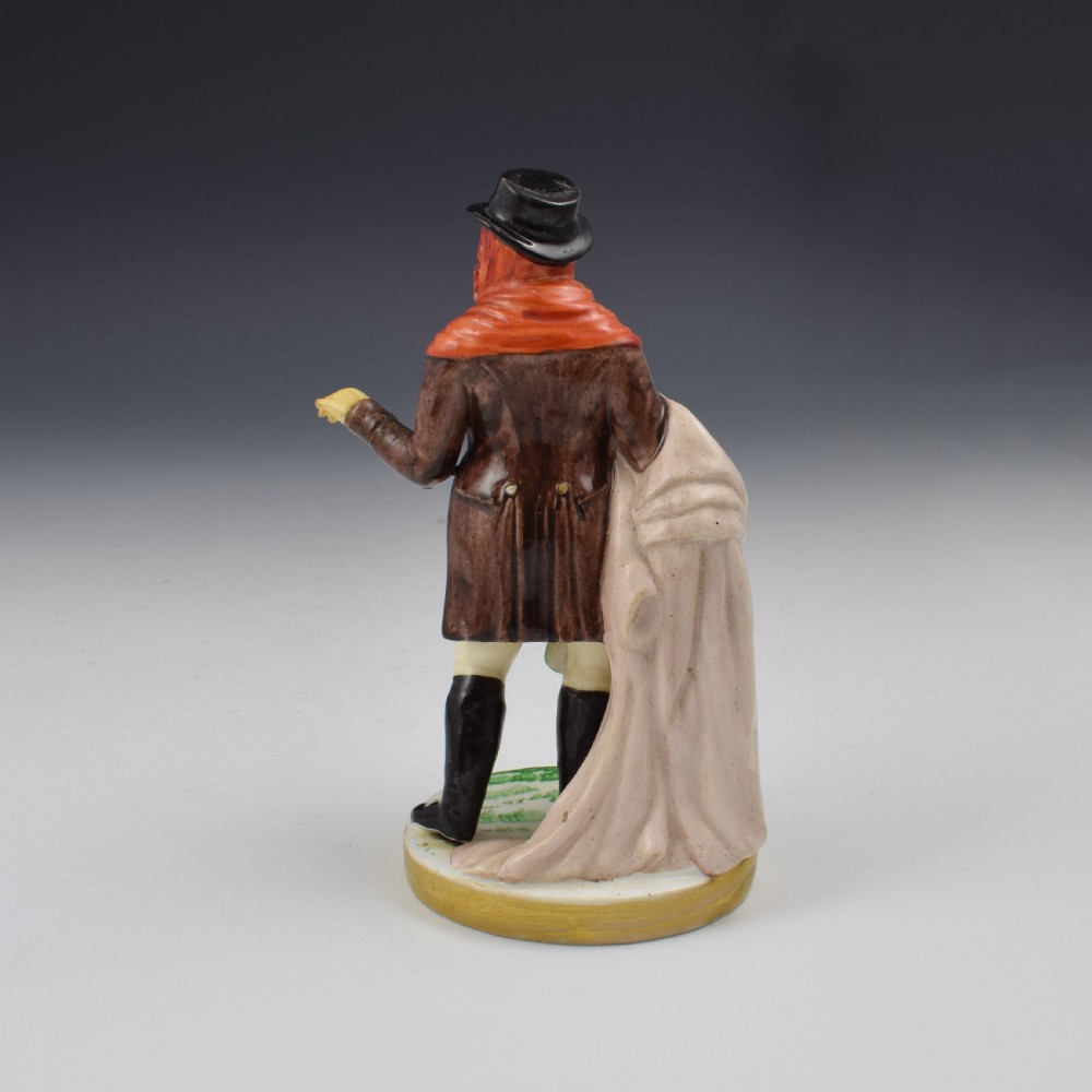 Rockingham Porcelain Figure John Liston As Lubin Log No. 11 c.1826-1830 View V
