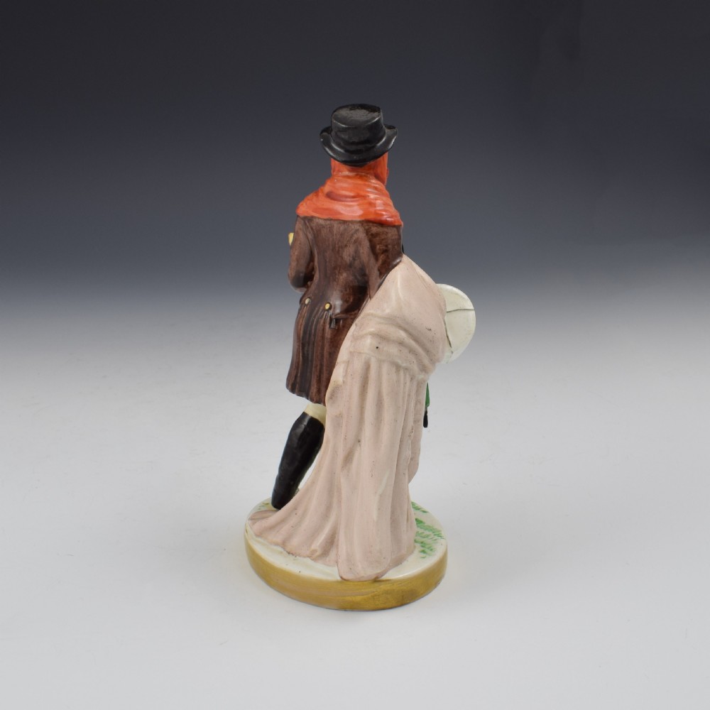 Rockingham Porcelain Figure John Liston As Lubin Log No. 11 c.1826-1830 View VI