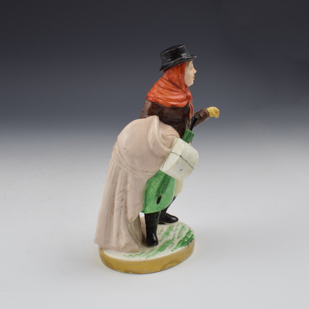 Rockingham Porcelain Figure John Liston As Lubin Log No. 11 c.1826-1830 View VIII