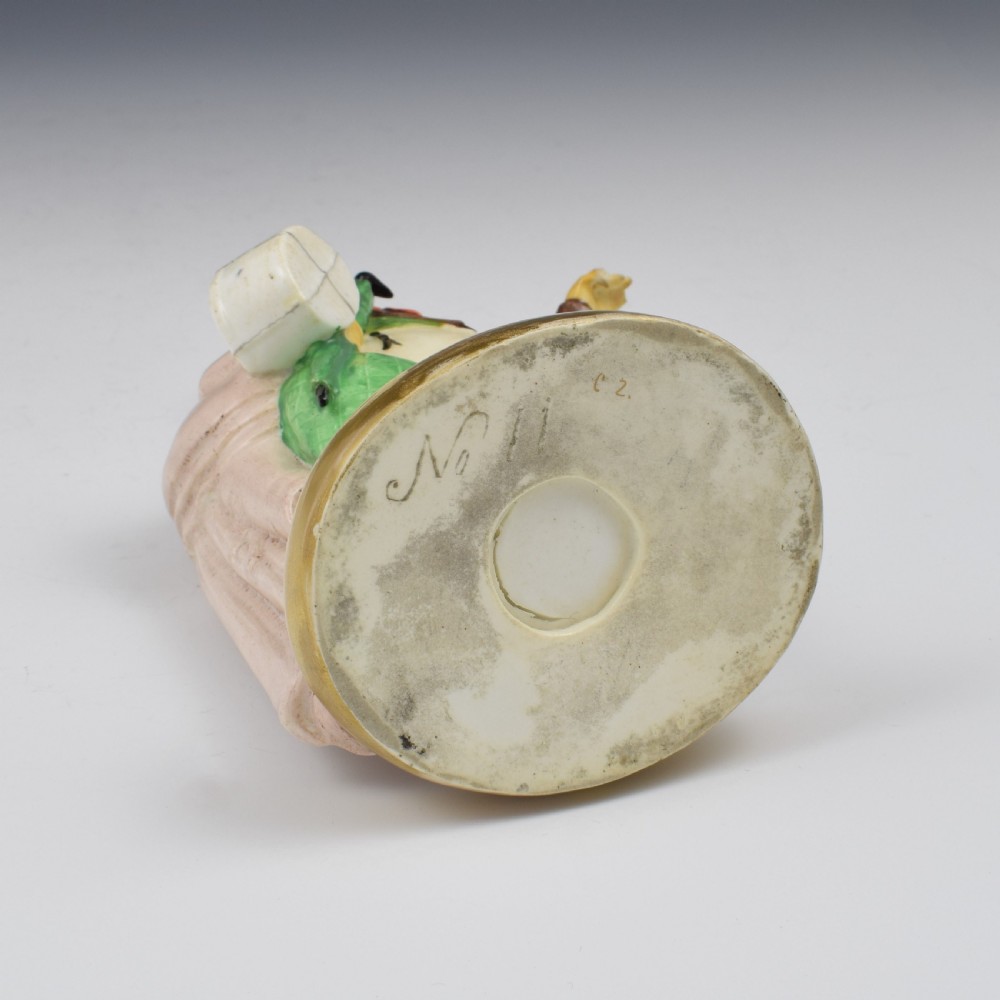 Rockingham Porcelain Figure John Liston As Lubin Log No. 11 c.1826-1830 View X