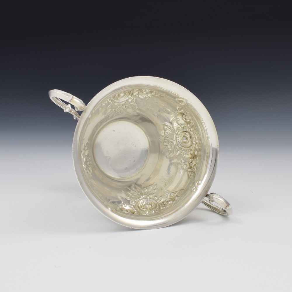 George V Silver Twin Handled Trophy Cup Jacob Rosenzweig 1918 View XI