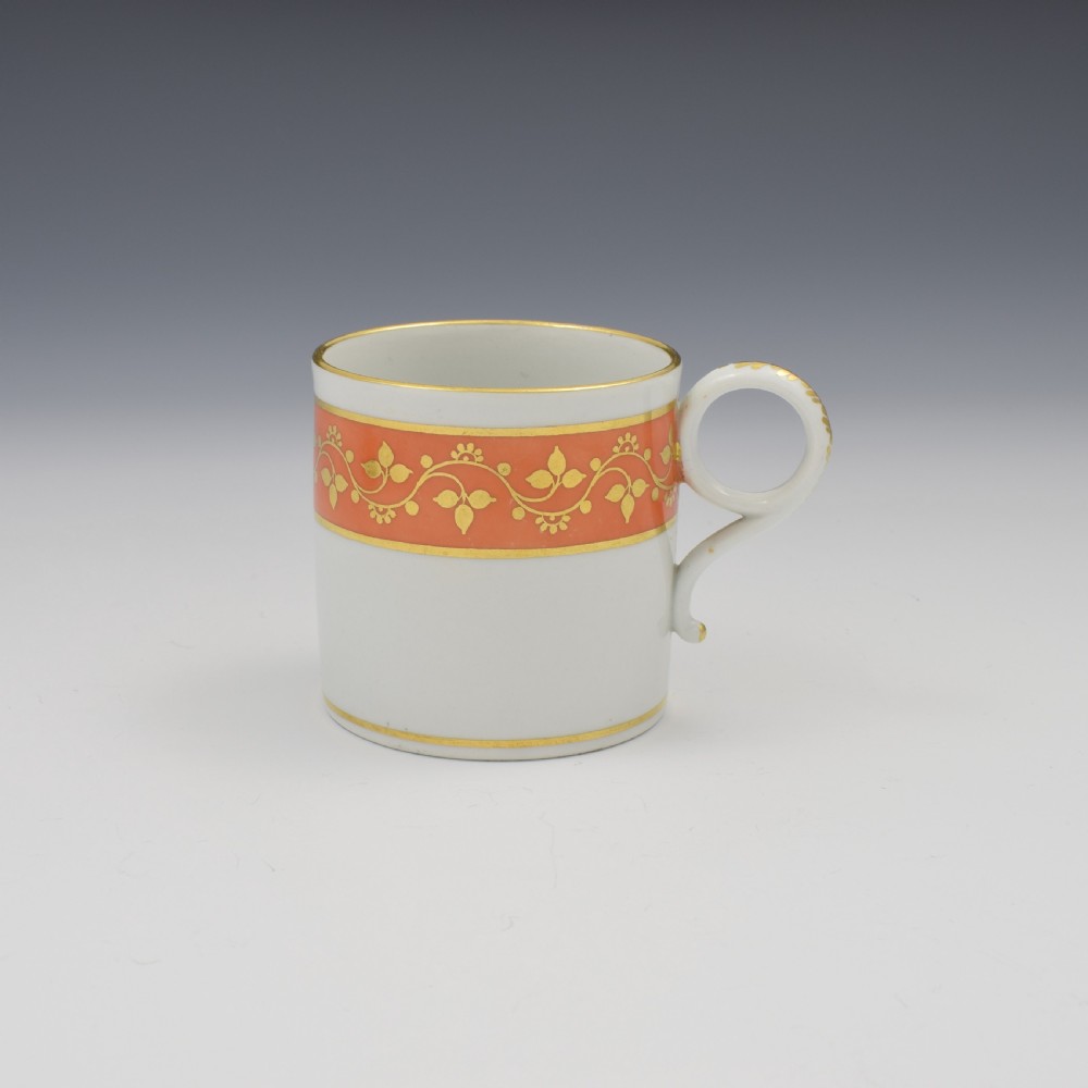 Barr Period Worcester Porcelain Coffee Can c.1805 View III