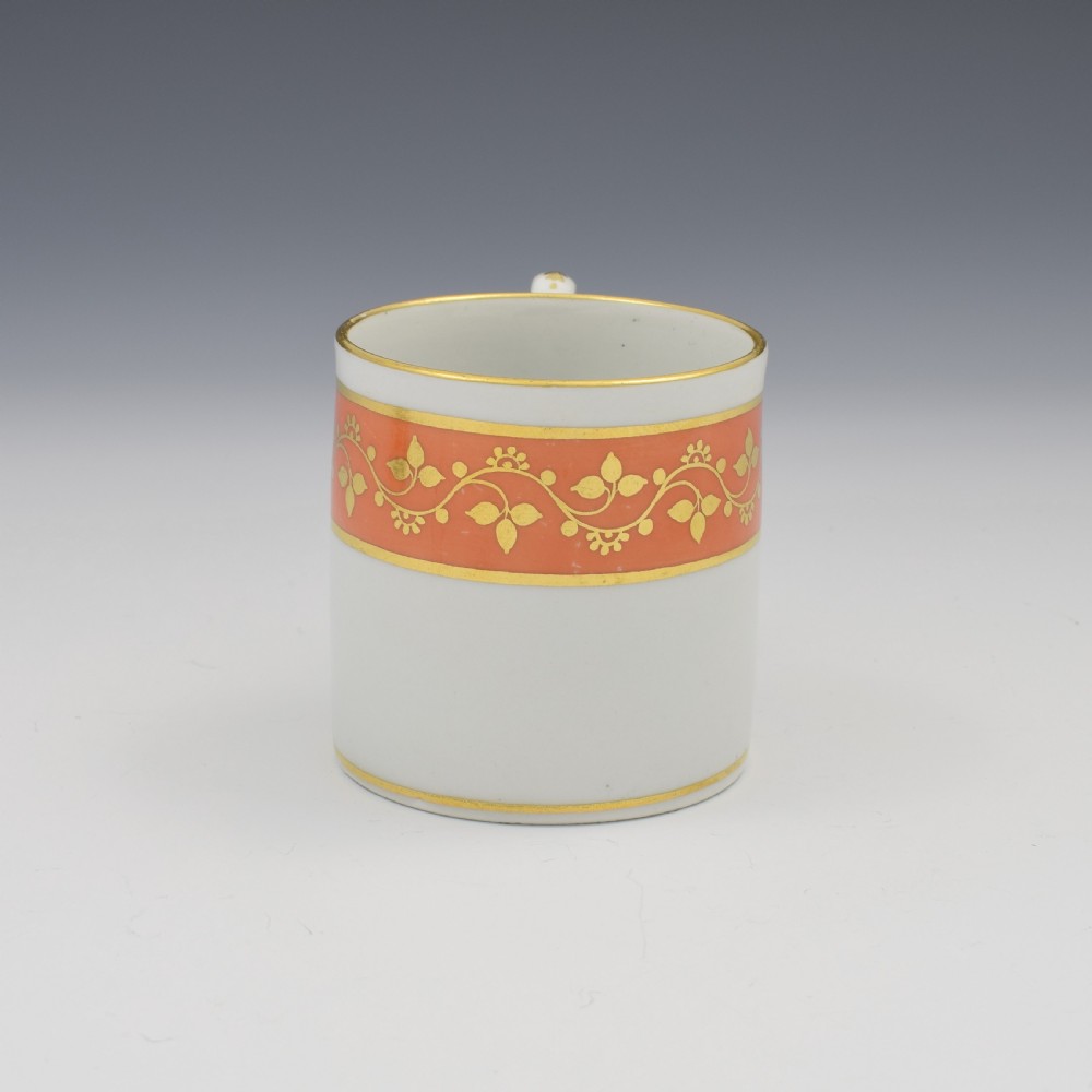 Barr Period Worcester Porcelain Coffee Can c.1805 View IV