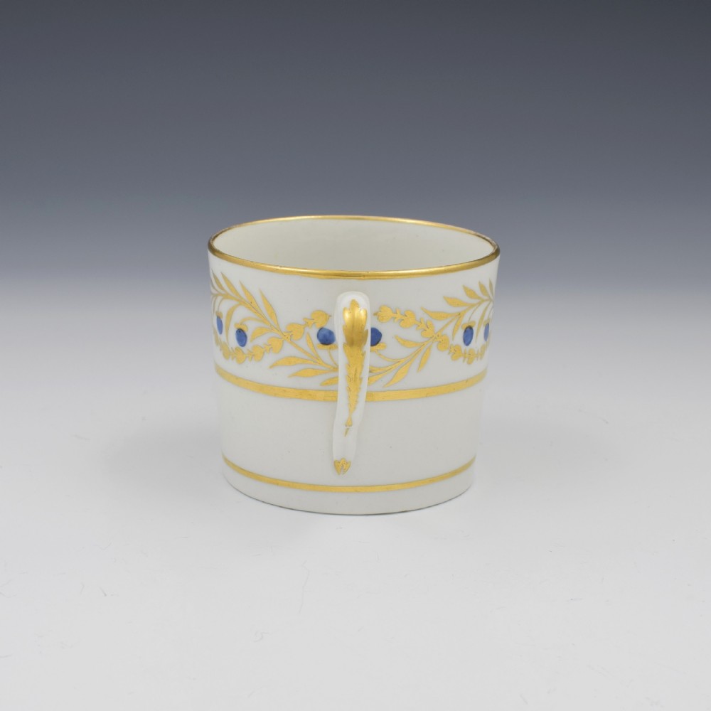 Coalport Porcelain Coffee Can c.1805 Pattern 384 View II