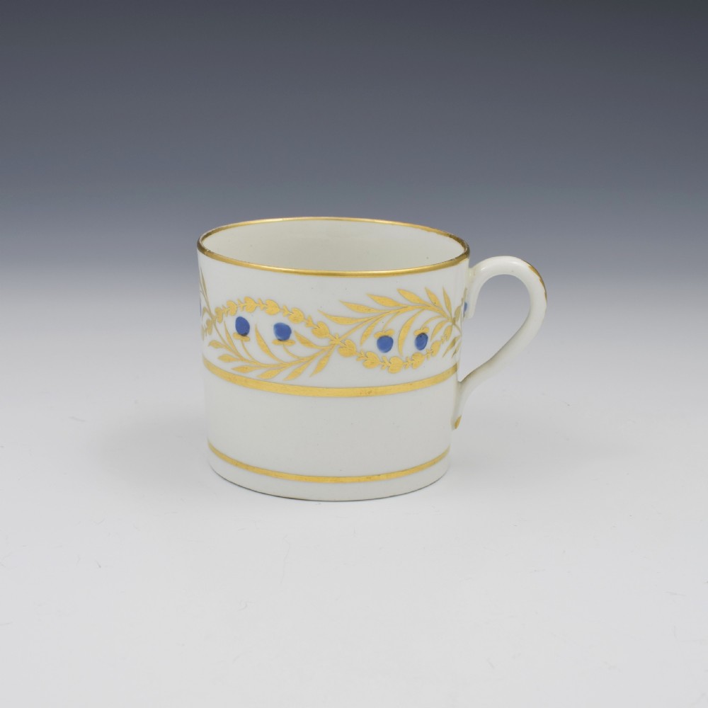 Coalport Porcelain Coffee Can c.1805 Pattern 384 View III