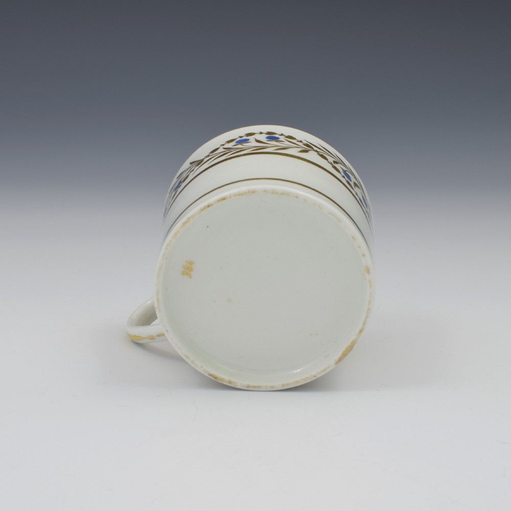 Coalport Porcelain Coffee Can c.1805 Pattern 384 View VI