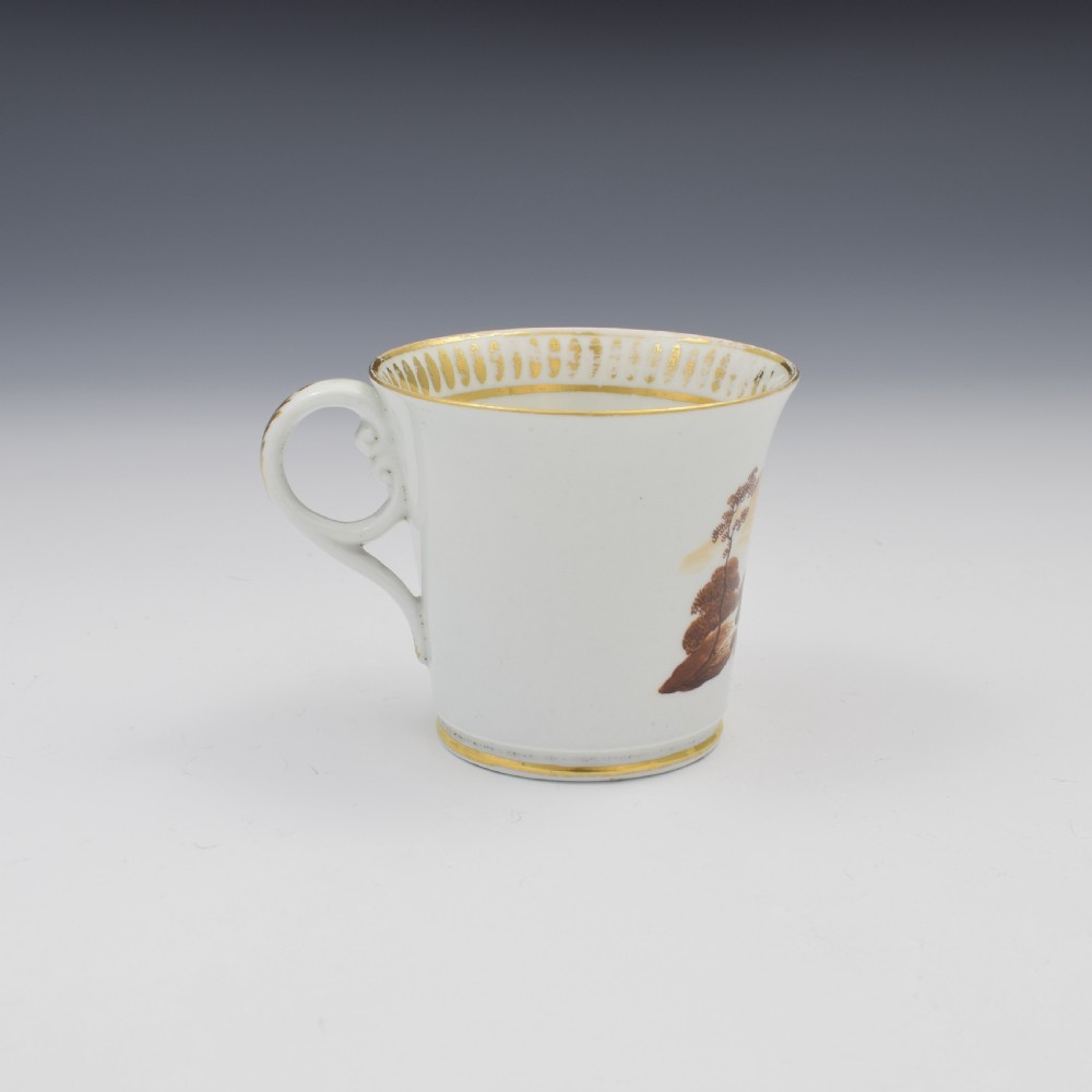 Chamberlain Worcester Baden Shape Coffee Cup c.1815 View II