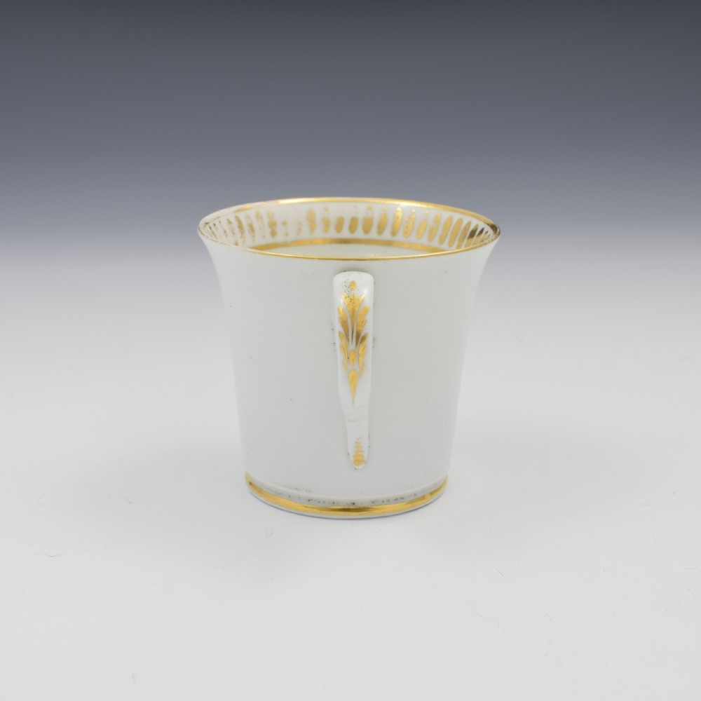 Chamberlain Worcester Baden Shape Coffee Cup c.1815 View III