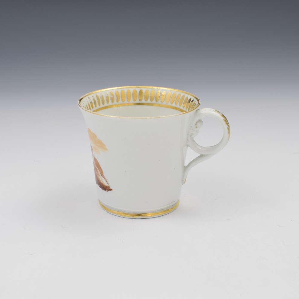 Chamberlain Worcester Baden Shape Coffee Cup c.1815 View IV