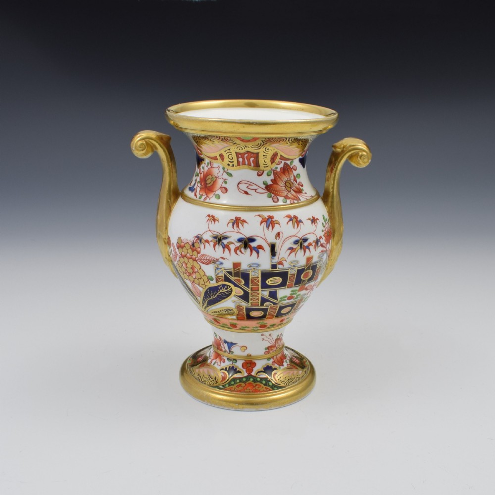 Spode Porcelain Imari Vase Pattern 967 c.1810