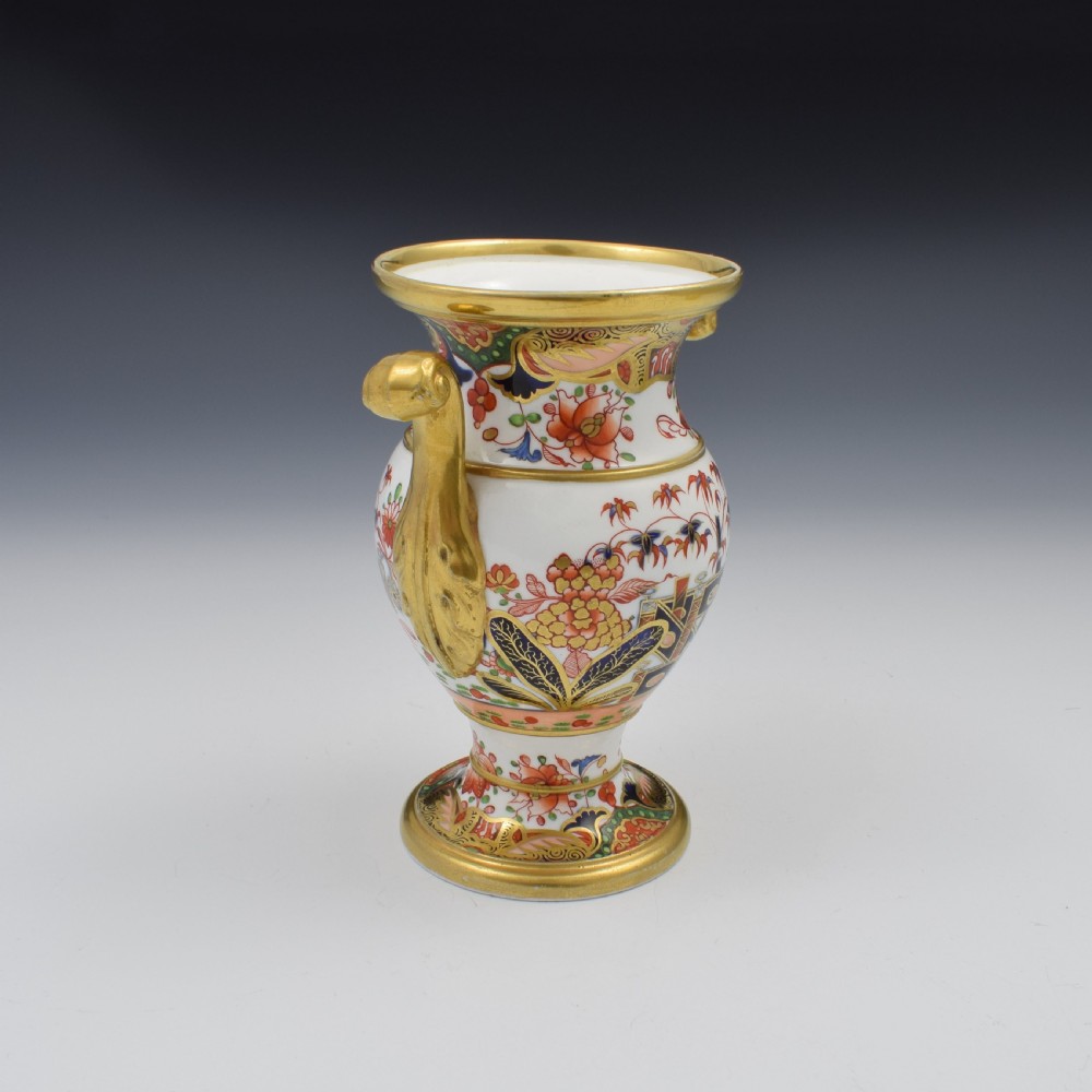 Spode Porcelain Imari Vase Pattern 967 c.1810 View VII