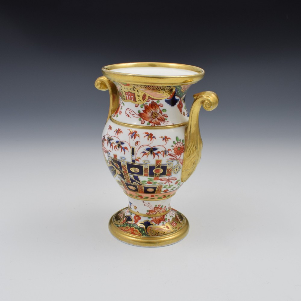 Spode Porcelain Imari Vase Pattern 967 c.1810 View VIII