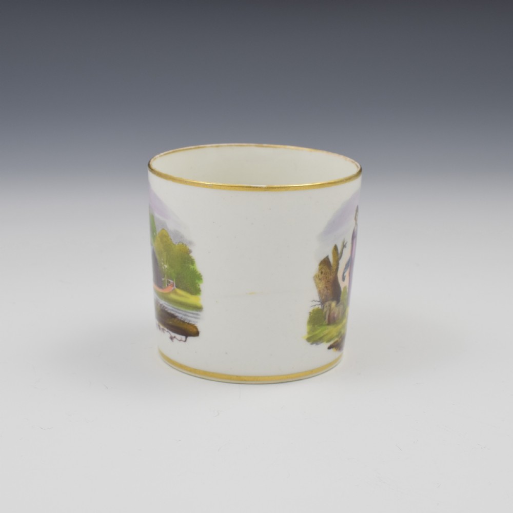 Regency New Hall Bone China Coffee Can c.1815 View IV