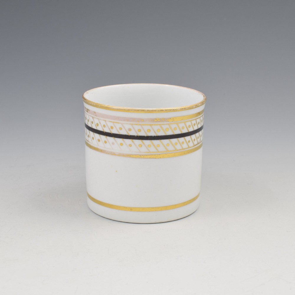 Spode Porcelain Coffee Can c.1805 View II