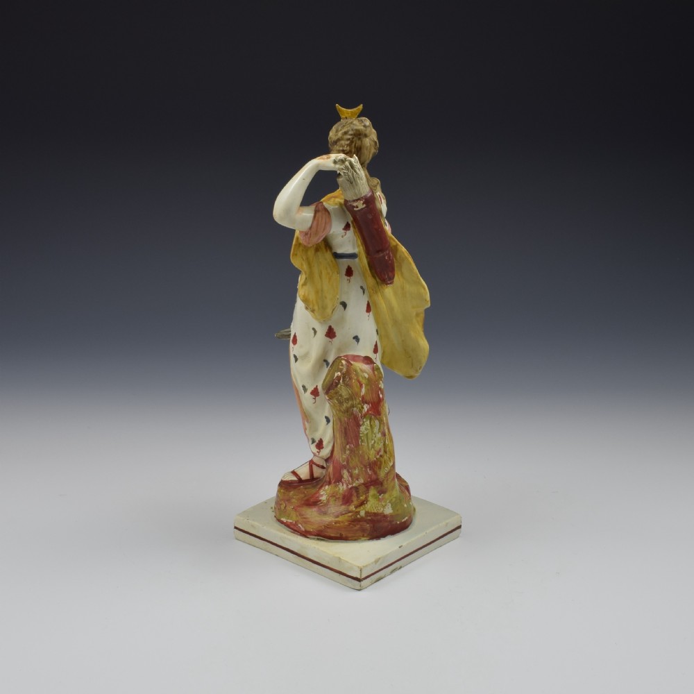 Large Staffordshire Pottery Pearlware Figure Of Diana c.1820 View VI