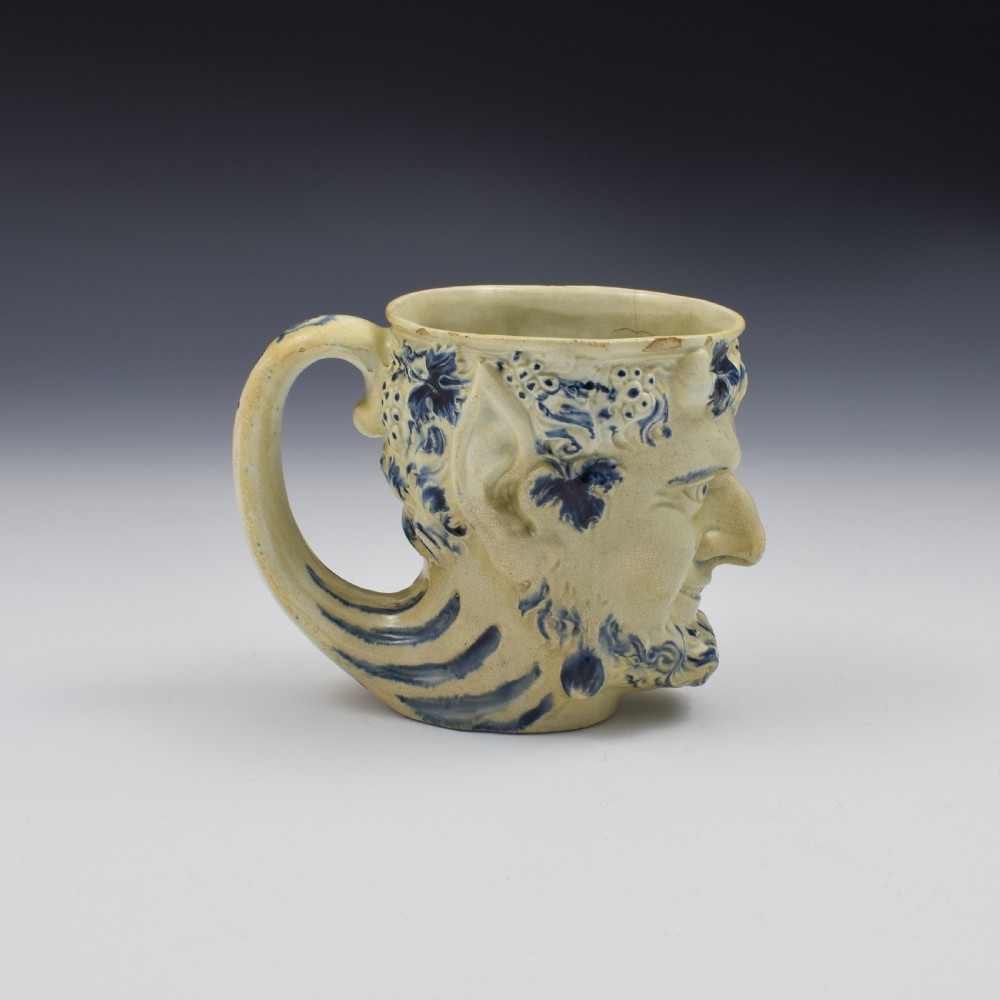 Staffordshire Pearlware Bacchus Mug c.1810 View V