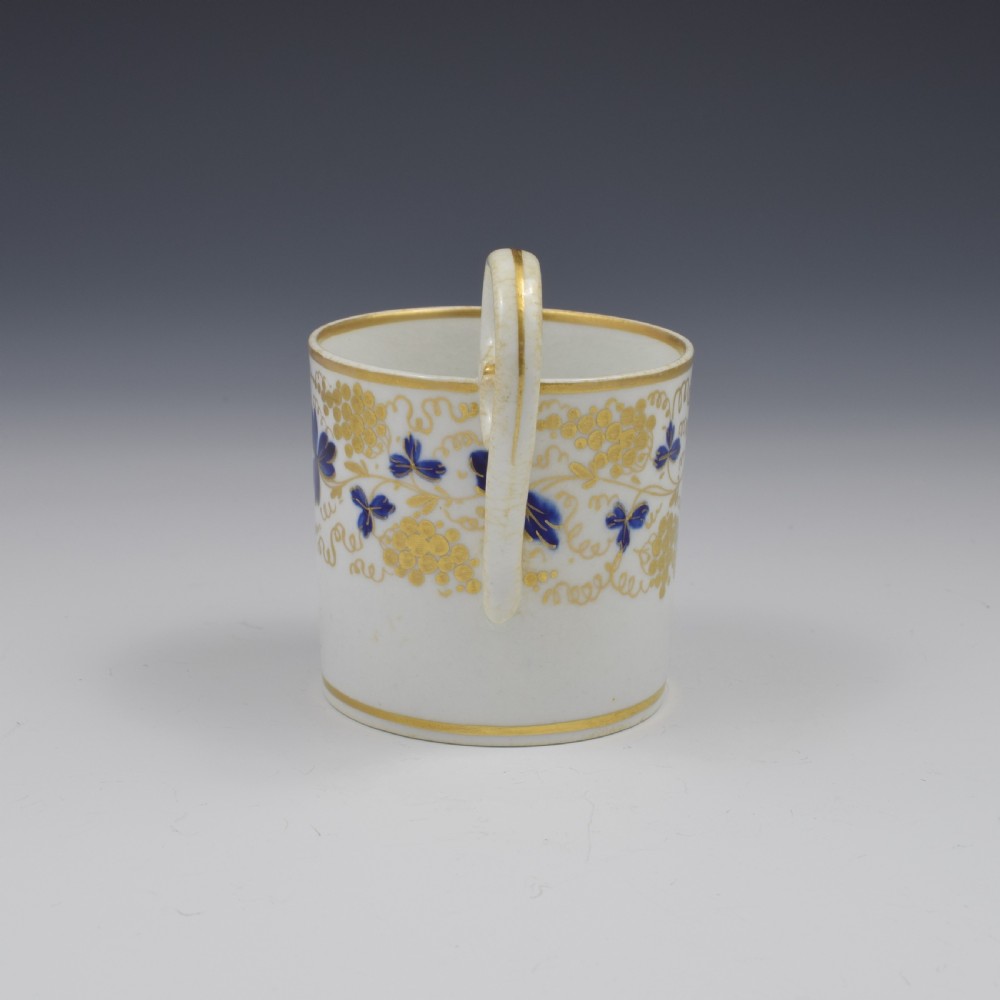 Derby Porcelain Coffee Can Kidney Handle c.1820 View II