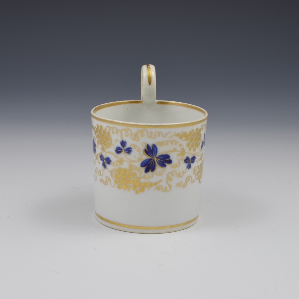Derby Porcelain Coffee Can Kidney Handle c.1820 View IV