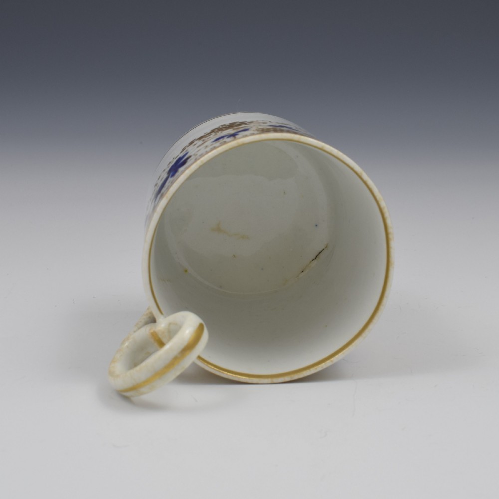 Derby Porcelain Coffee Can Kidney Handle c.1820 View V