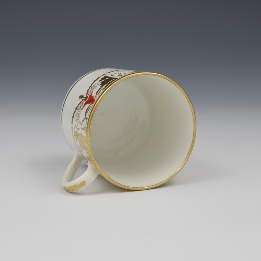 Georgian Coalport Porcelain Coffee Can c.1805 Pattern 724 View V