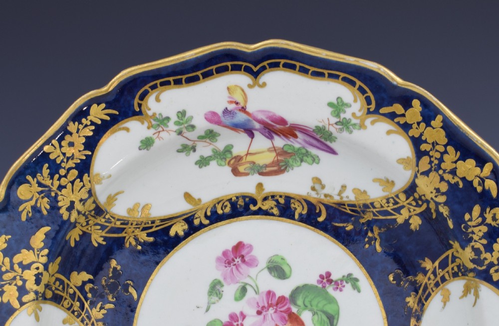 First Period Worcester Porcelain James Giles Lady Mary Wortley Montagu Soup Plate View V