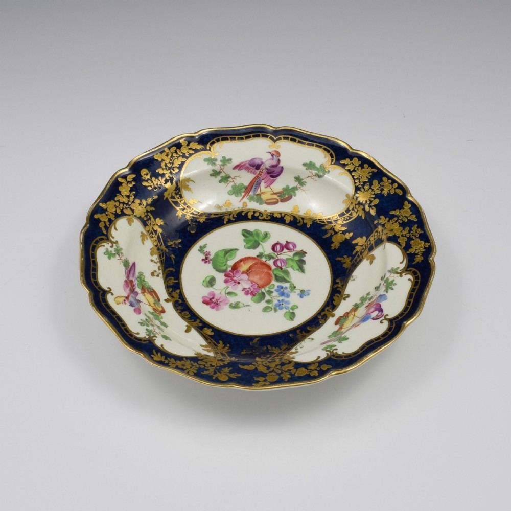First Period Worcester Porcelain James Giles Lady Mary Wortley Montagu Soup Plate View VII