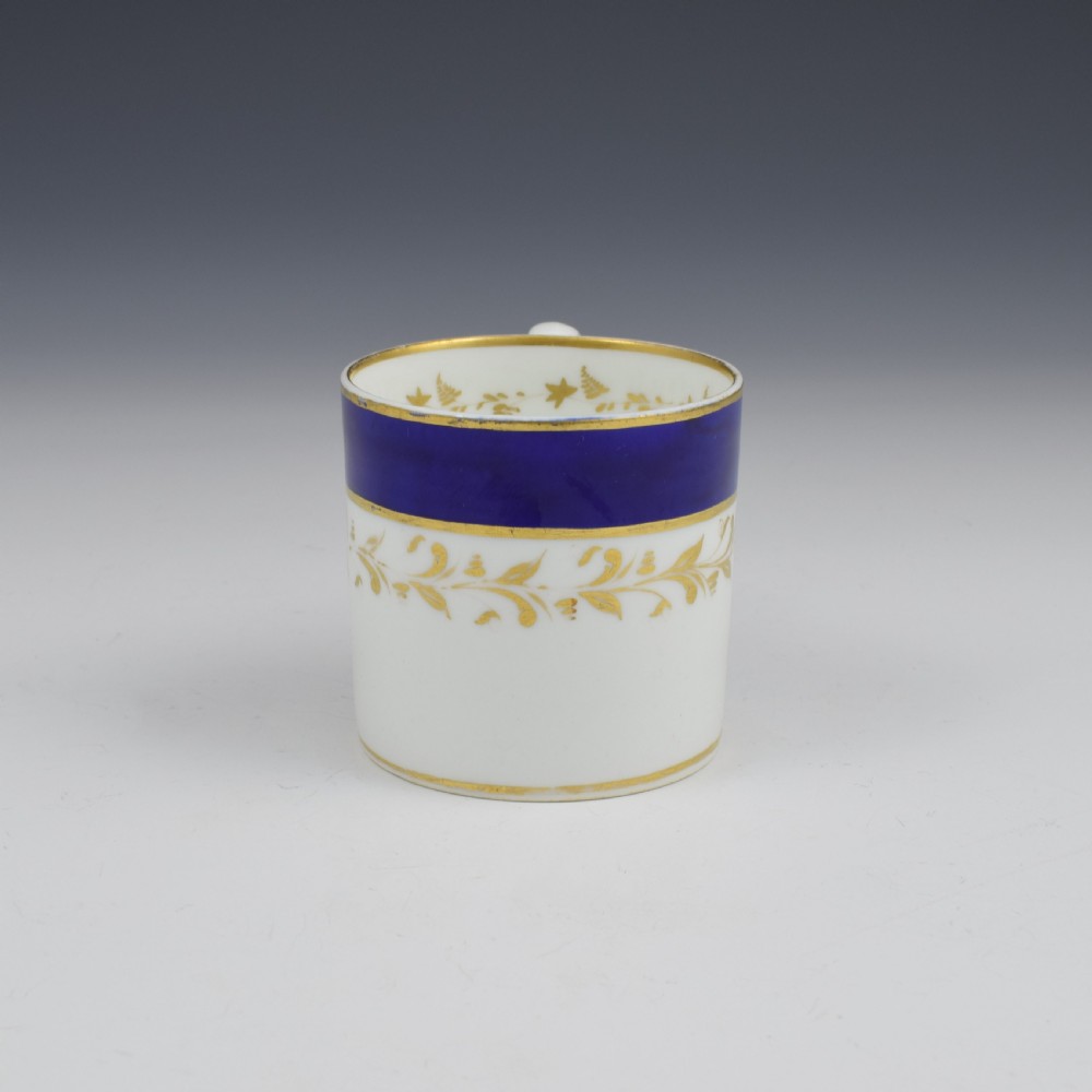 Georgian Derby Porcelain Coffee Can c.1820 View IV