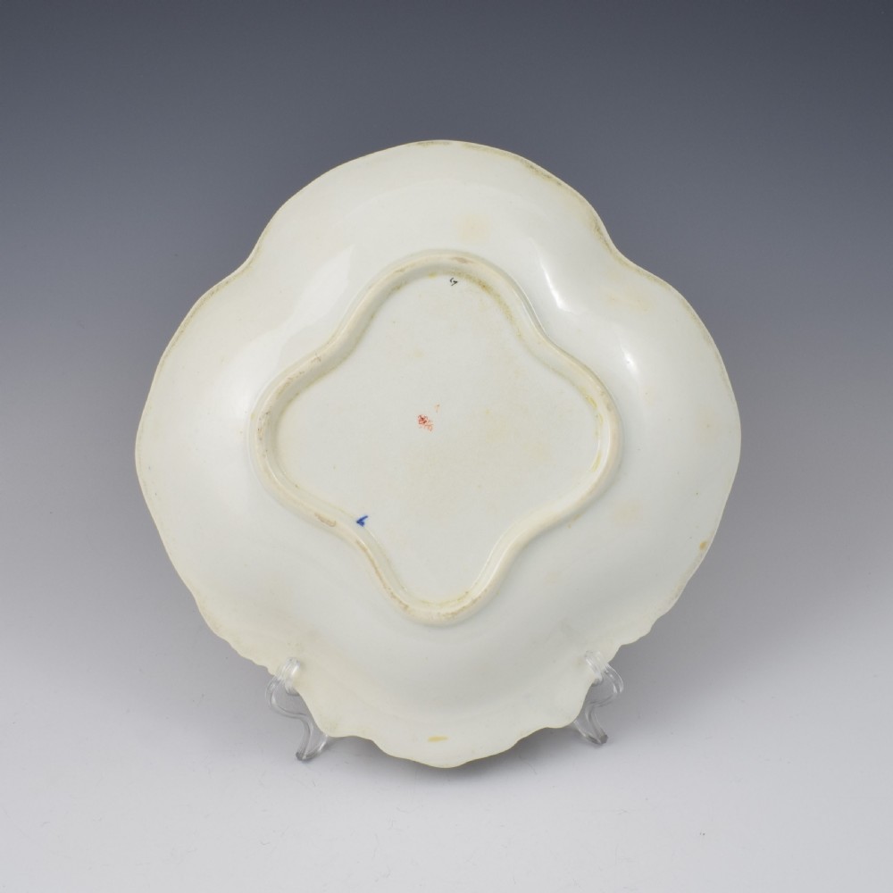 Georgian Derby Porcelain Imari King's Pattern Shell Dessert Dish c.1815 View V